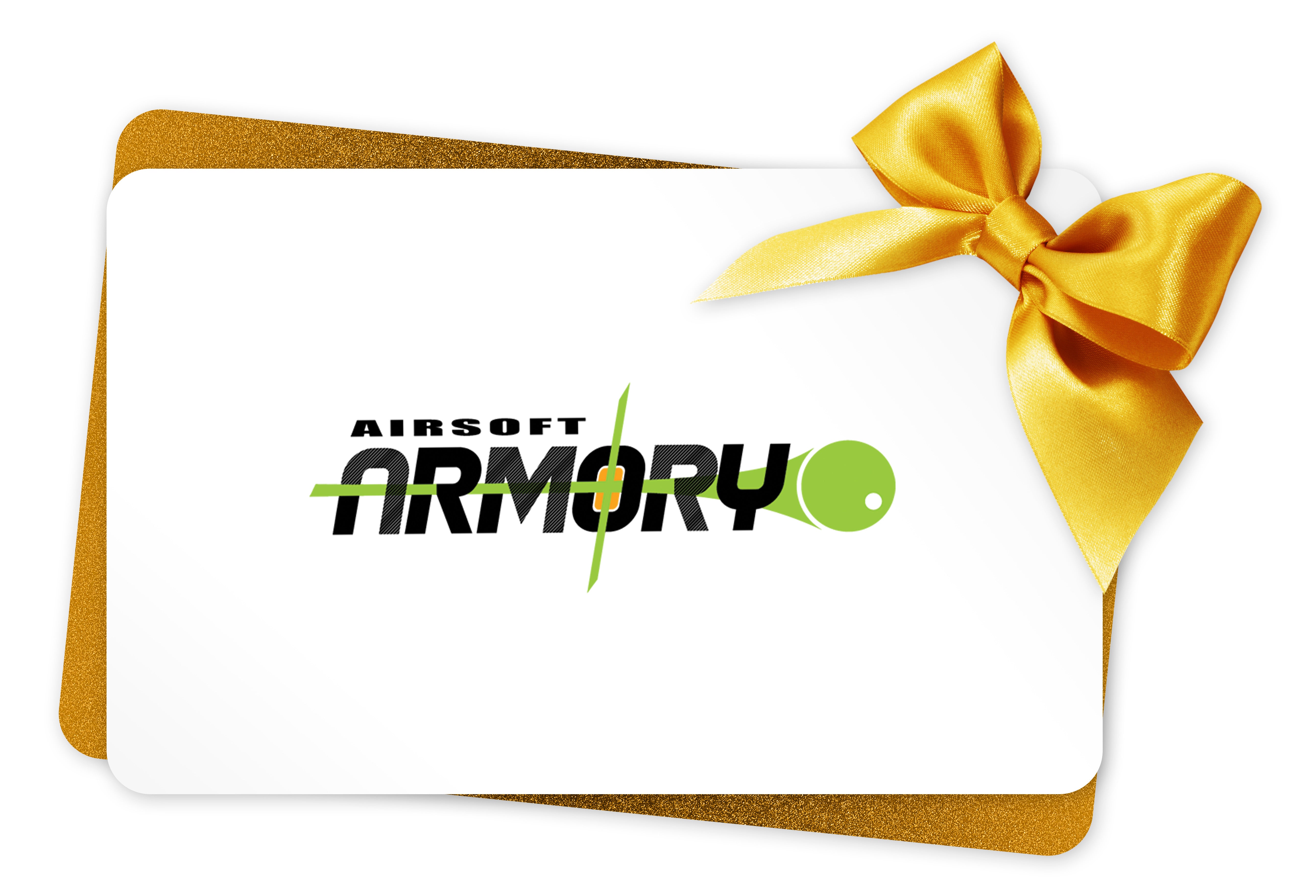 Airsoft Armory Gift Card Airsoft Armory Gift Card